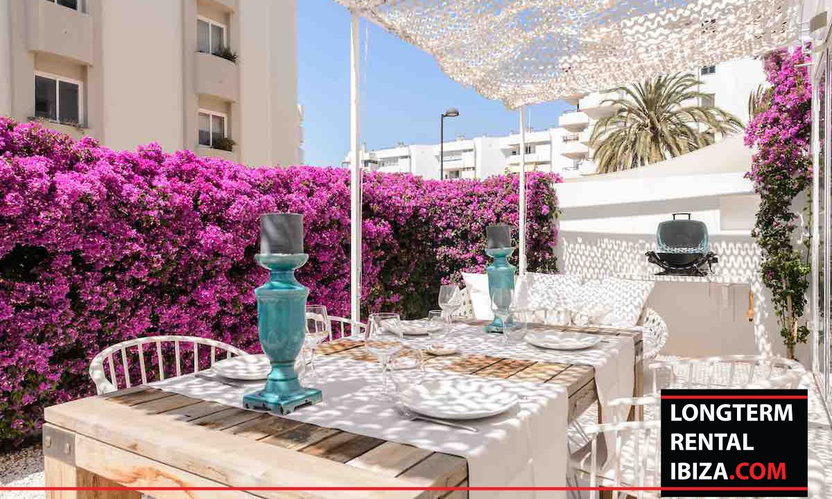Long term rental Ibiza - Patio Blanco Jardín 25