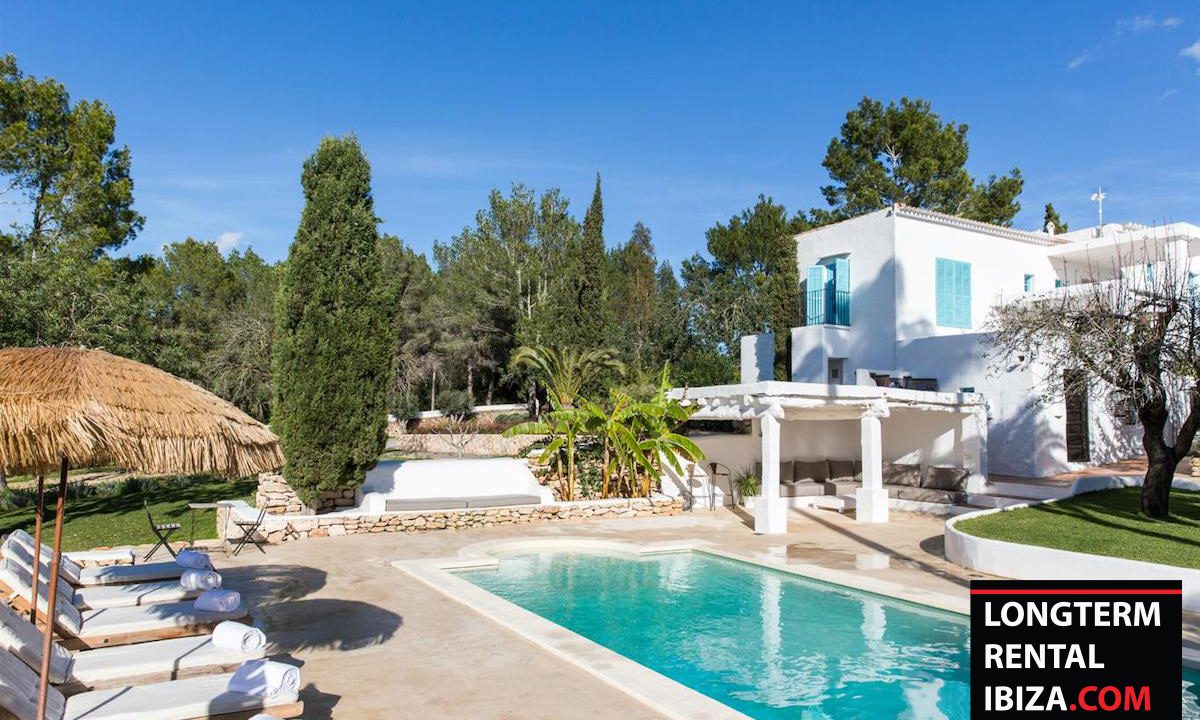 Long term rental Ibiza - FInca Month Blanc