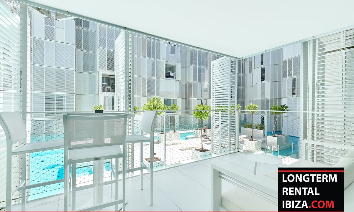 Long term rental Ibiza - Apartment Patio Blanco Pacha 2