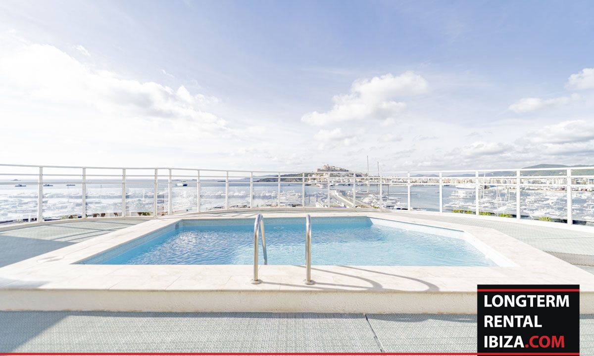 Long term rental Ibiza - Apartment Botafoch 33