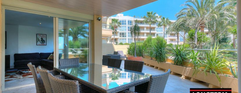 Long term rental ibiza Apartment Bossa Beach 3