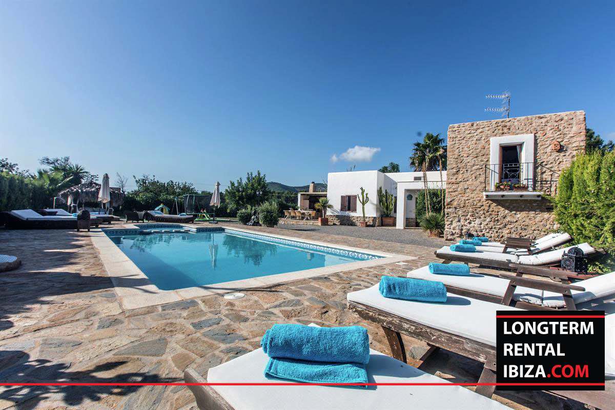 long term rental Ibiza - Villa Carlitos, Finca with touristic license, San Carlos ibiza
