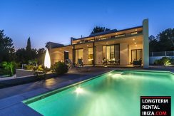 Long term rental Ibiza - Villa Llenya. Cala llenya, Modern ibiza villa, annual rental