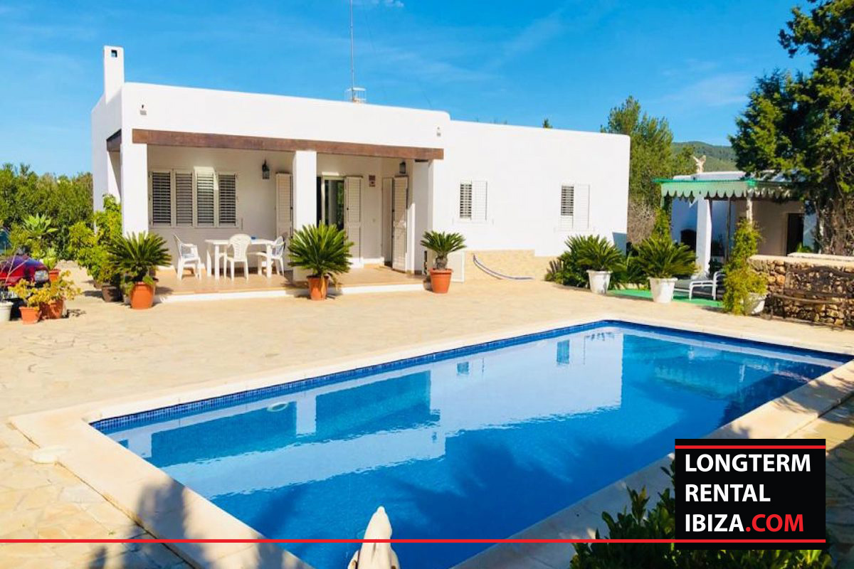 Long term rental Ibiza - villa Bennie, long term rental, villa with touristic license, touristic license