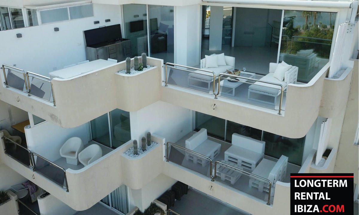 Long term rental Ibzia - Penthouse White dream 1