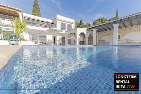 Long term rental Ibiza - Villa Seascape