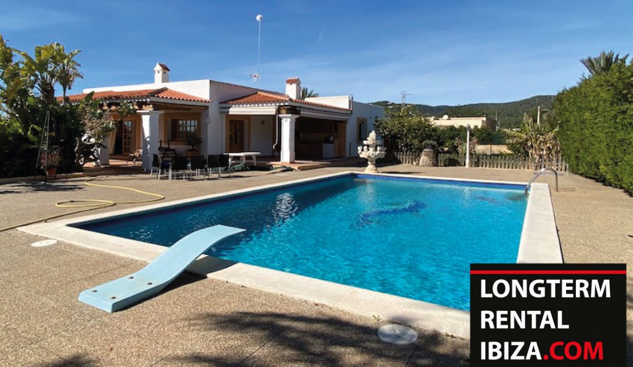 Long term rental Ibiza - Villa l'école 1
