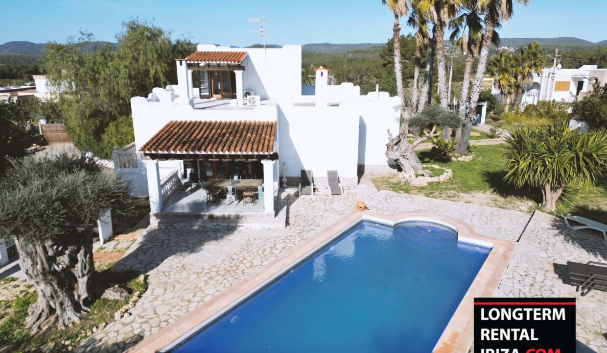 Long Term Rental Ibiza - Villa San Rafael Valley View