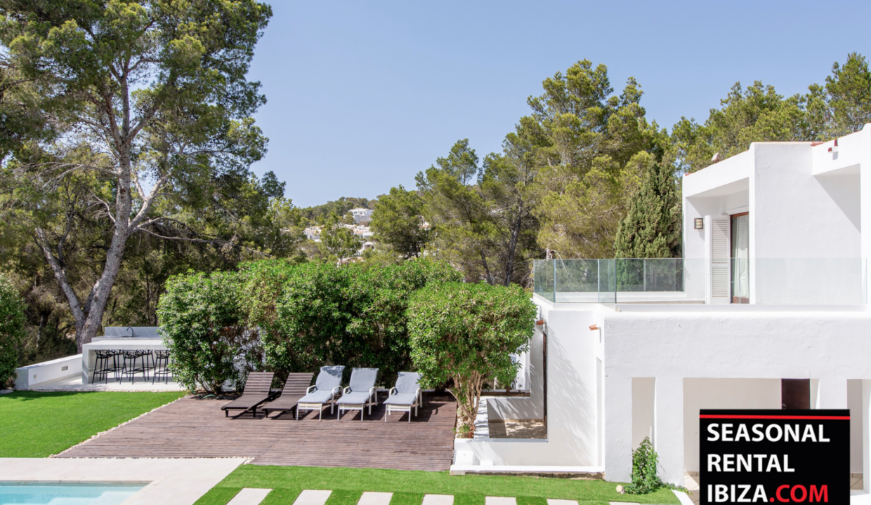 Long term rental ibiza - Villa Vadella18