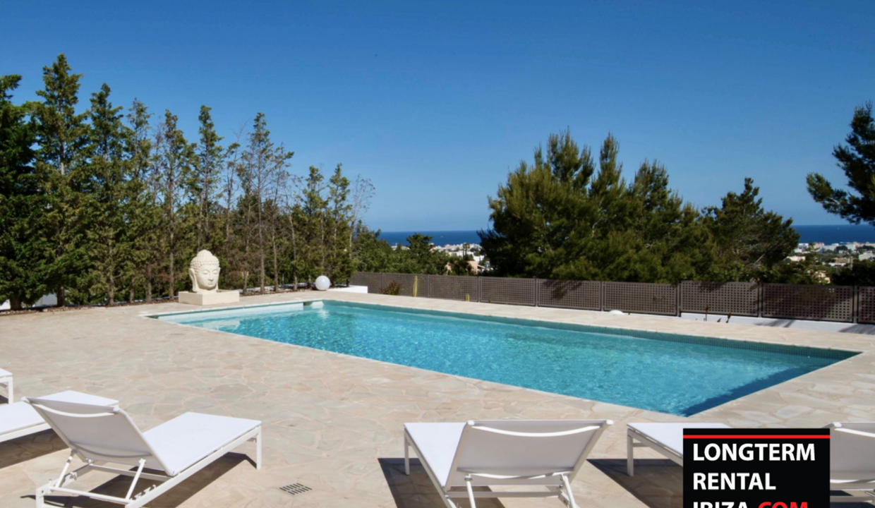 Long Term rental Ibiza - Villa Purle Sea View 2