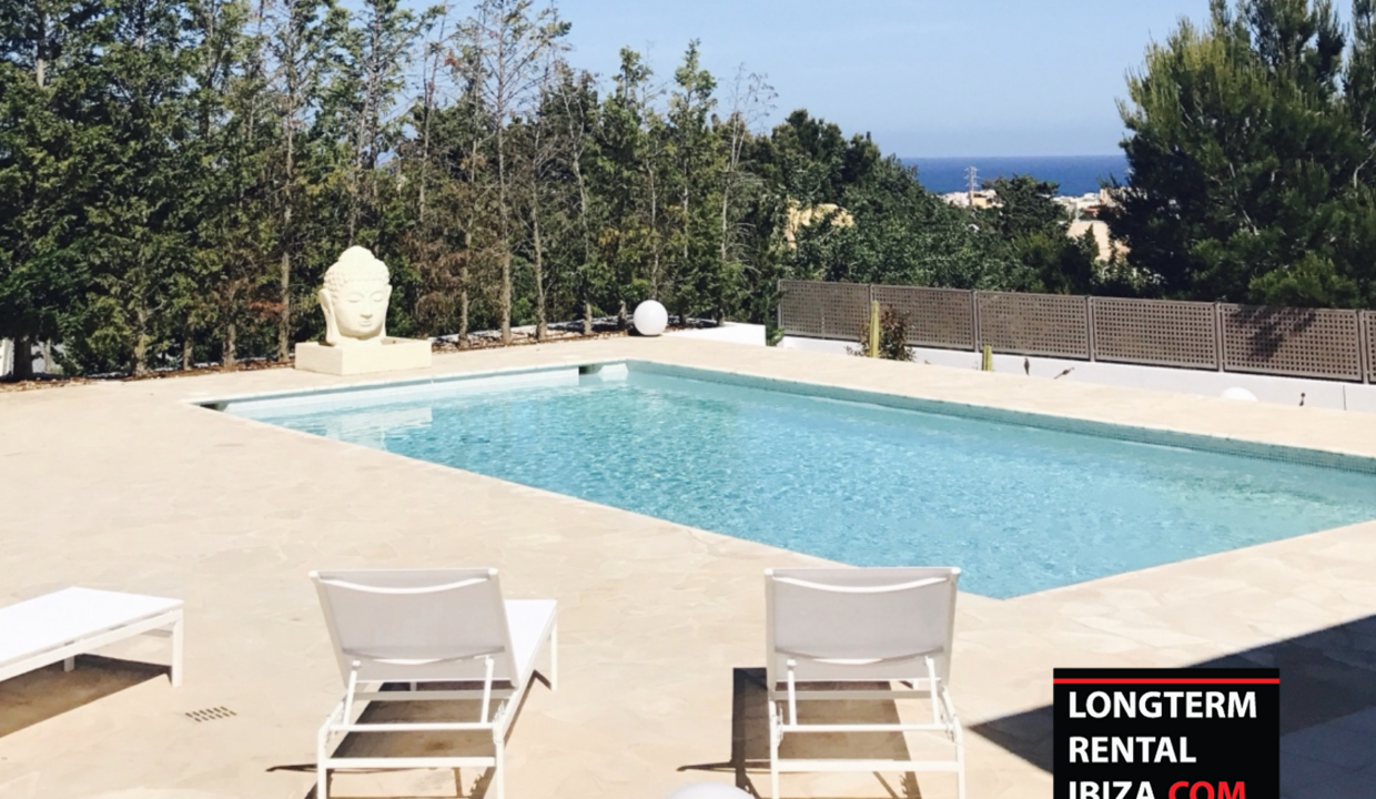 Long Term rental Ibiza - Villa Purle Sea View 4