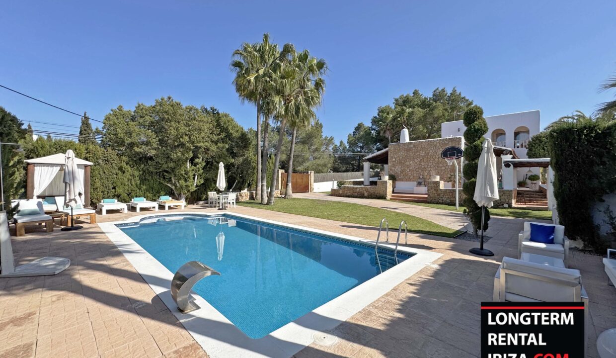 Long term rental ibiza - villa Santorini 0