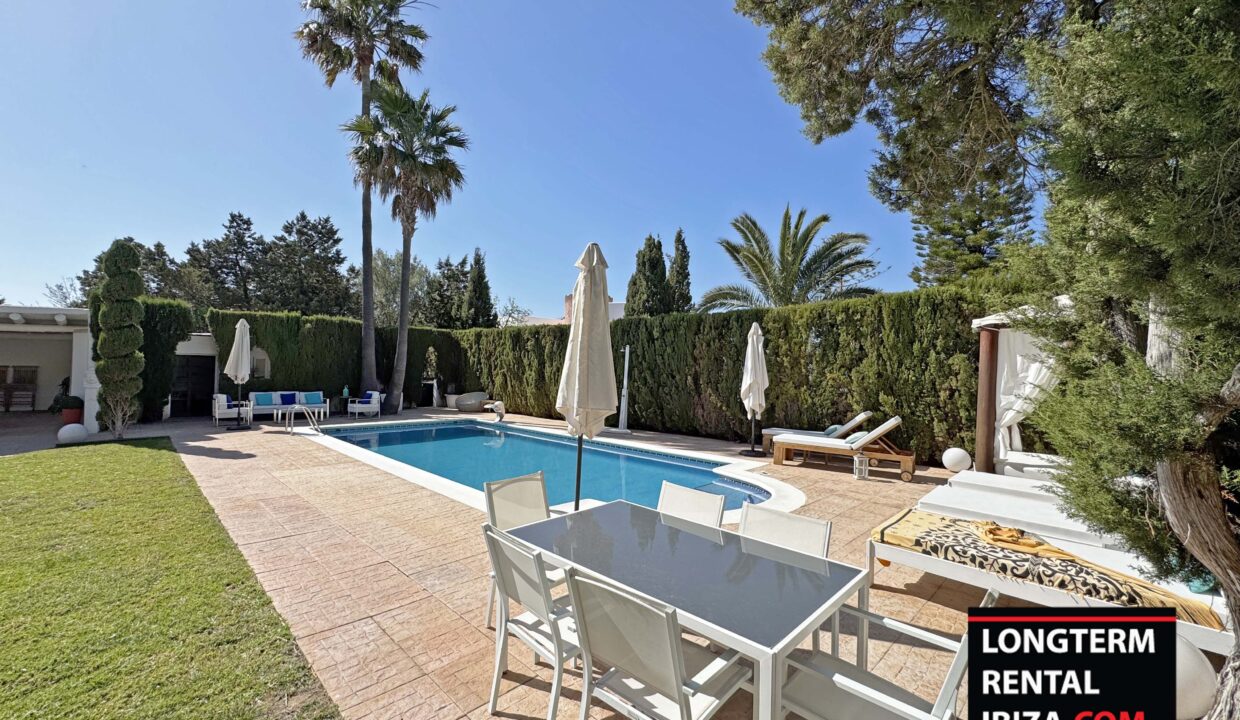 Long term rental ibiza - villa Santorini 10