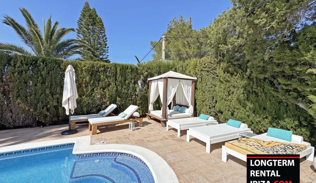 Long term rental ibiza - villa Santorini 12