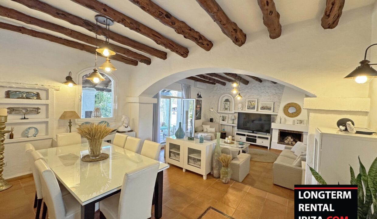Long term rental ibiza - villa Santorini 5