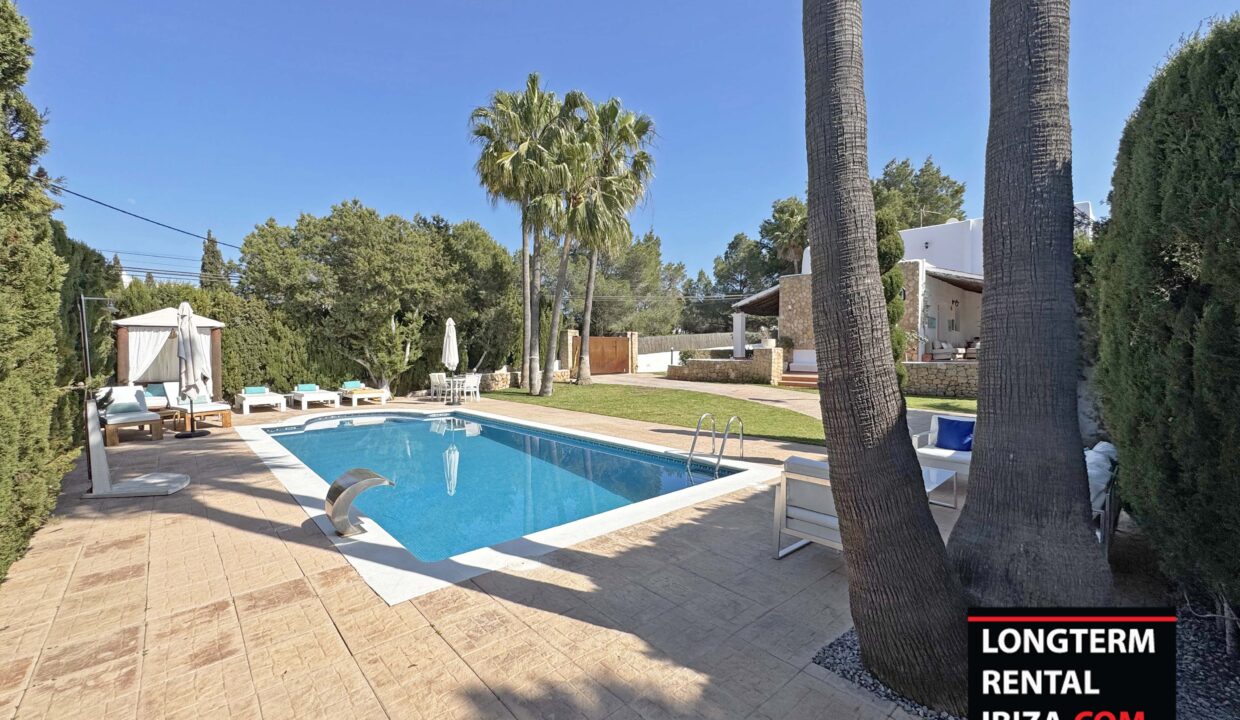 Long term rental ibiza - villa Santorini 8