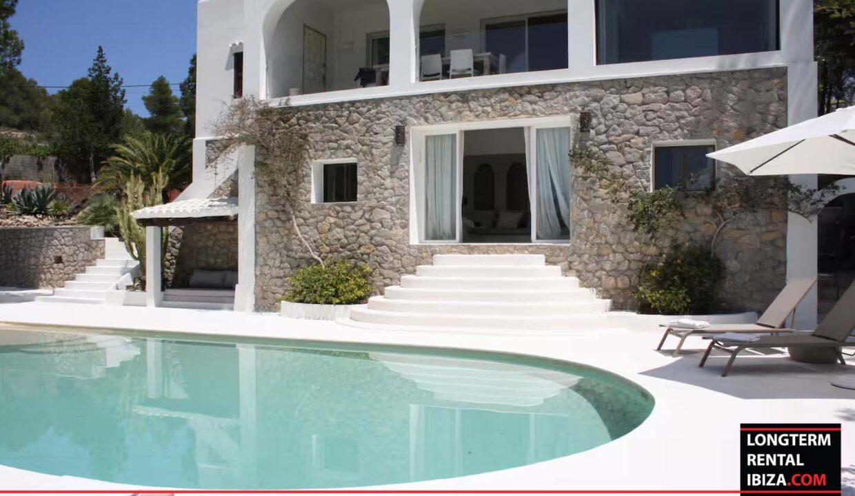 Long Term Rental Ibiza - Villa Stone Arcs 1 (2)