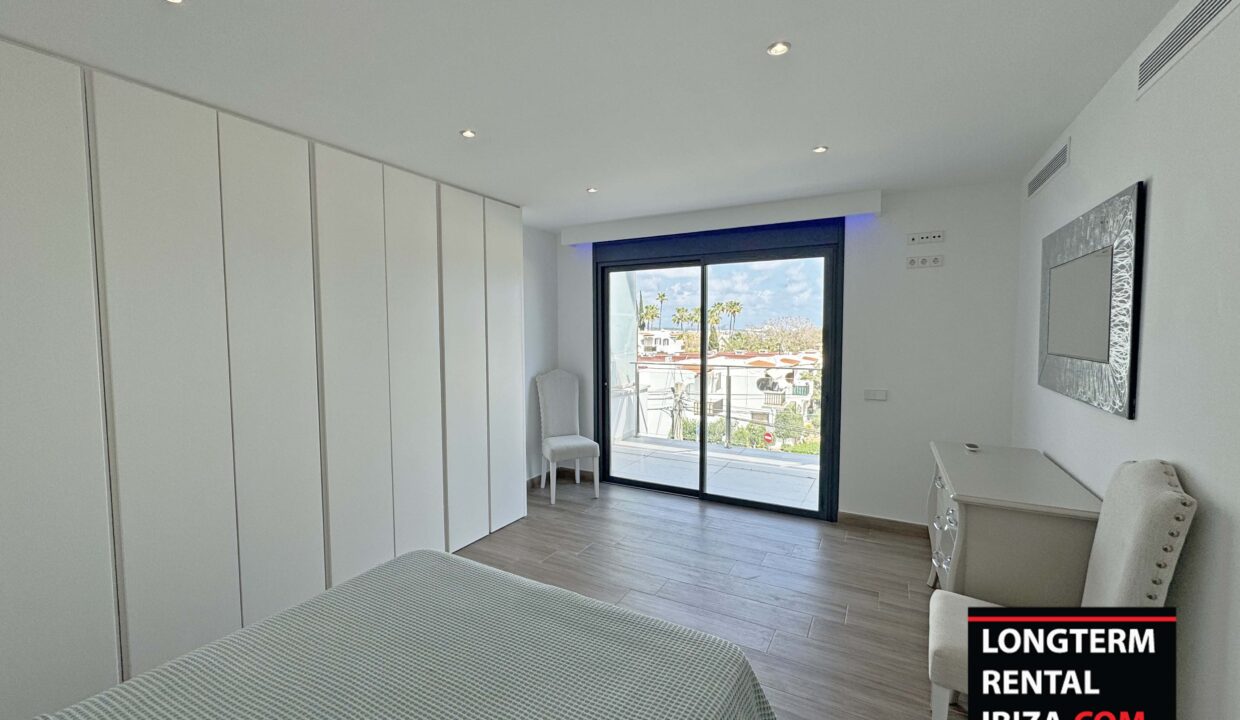 Long term rental ibiza - penthouse Siesta Sea View 14