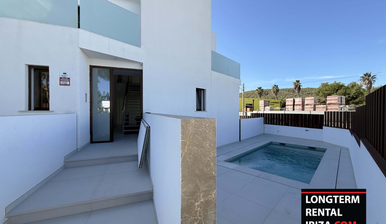 Long Term Rental Ibiza - Building The four lux apartments 2 (2)
