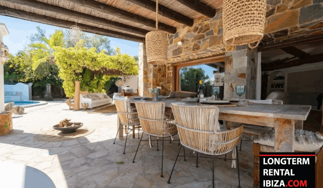 Longterm Rental Ibiza - Villa Rustic Warmth