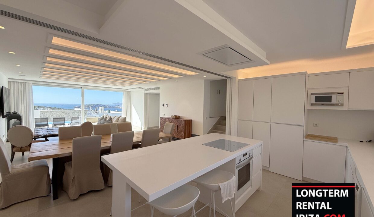 Longterm Rental Ibiza - Villa White Sea View 24