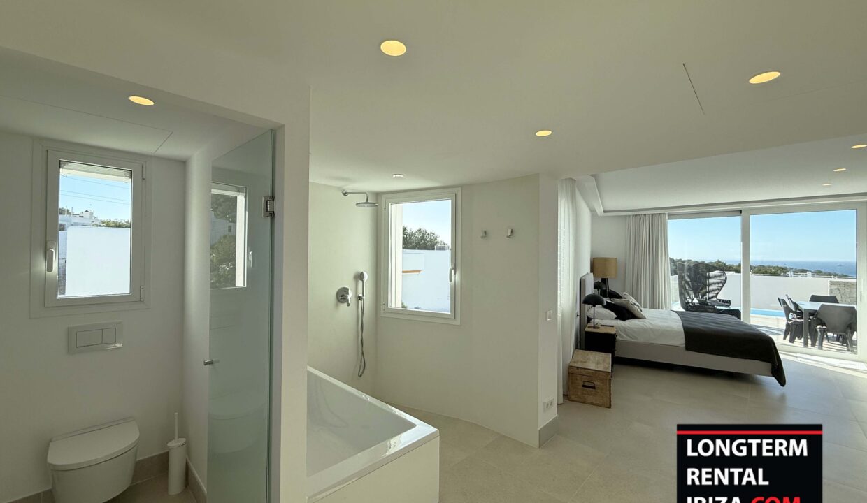 Longterm Rental Ibiza - Villa White Sea View 30