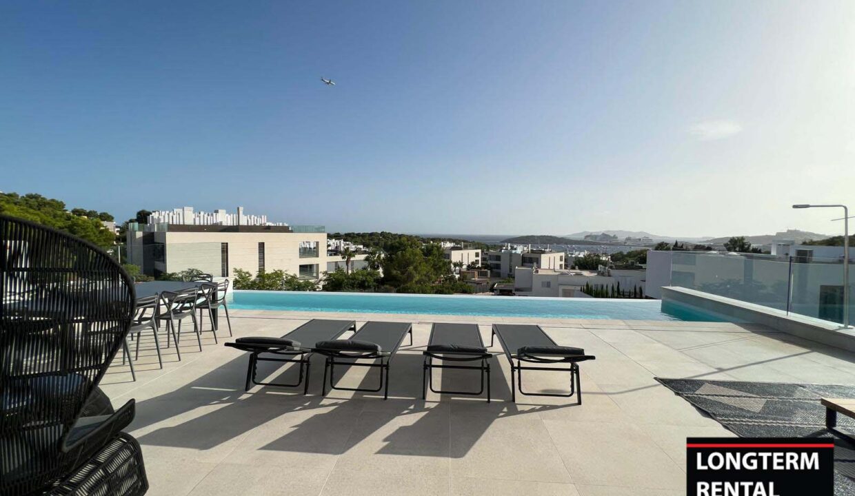 Longterm rental Ibiza - Villa White Sea View 16