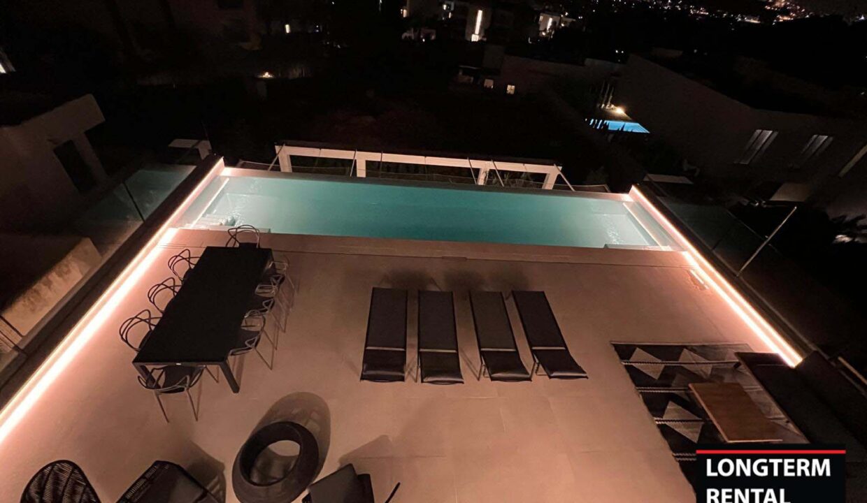 Longterm rental Ibiza - Villa White Sea View 24