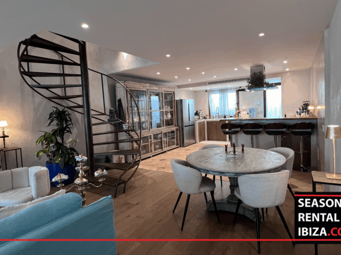 Seasonal Rental Ibiza - Triplex Elegant Illa Plana