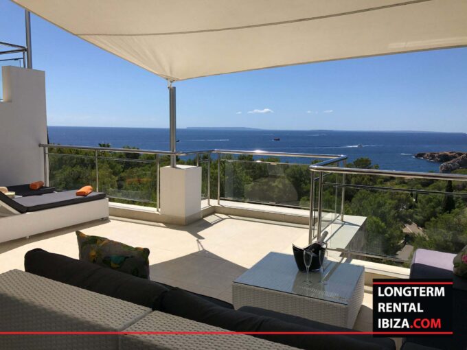 Longterm rental ibiza- Villa Front Level With Independent Studio