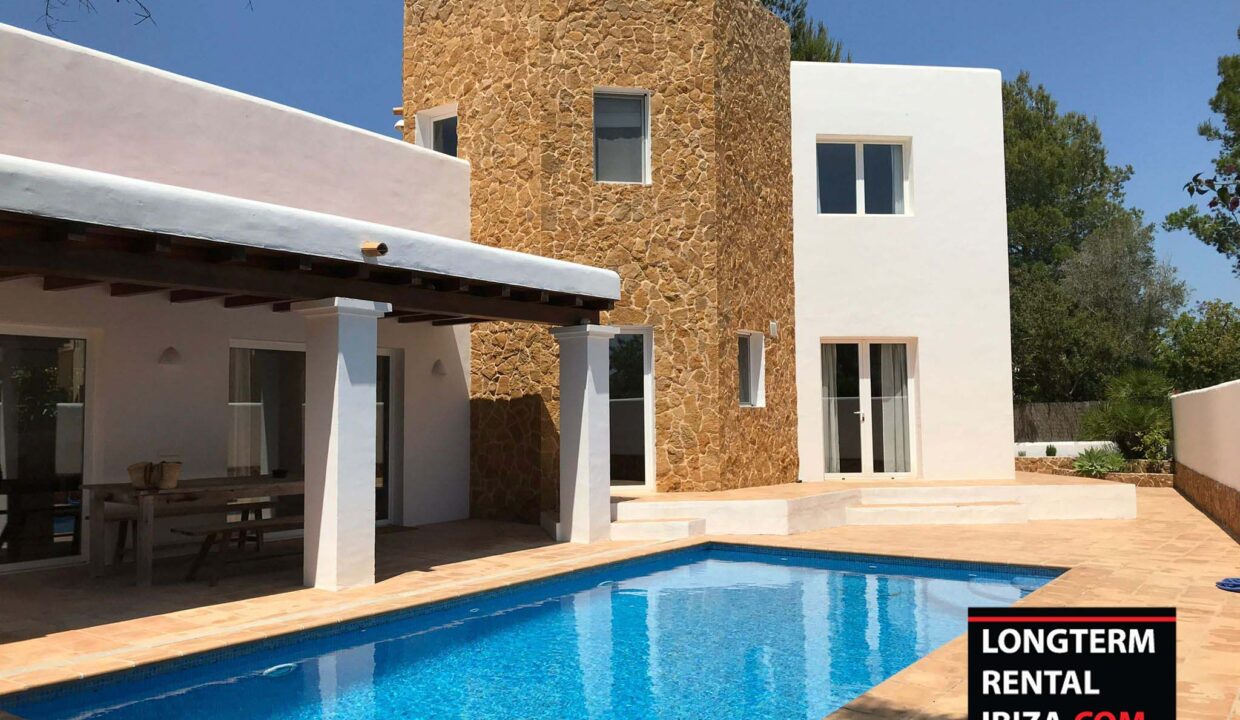 Longterm rental ibiza- Villa In Town Santa Gertrudis