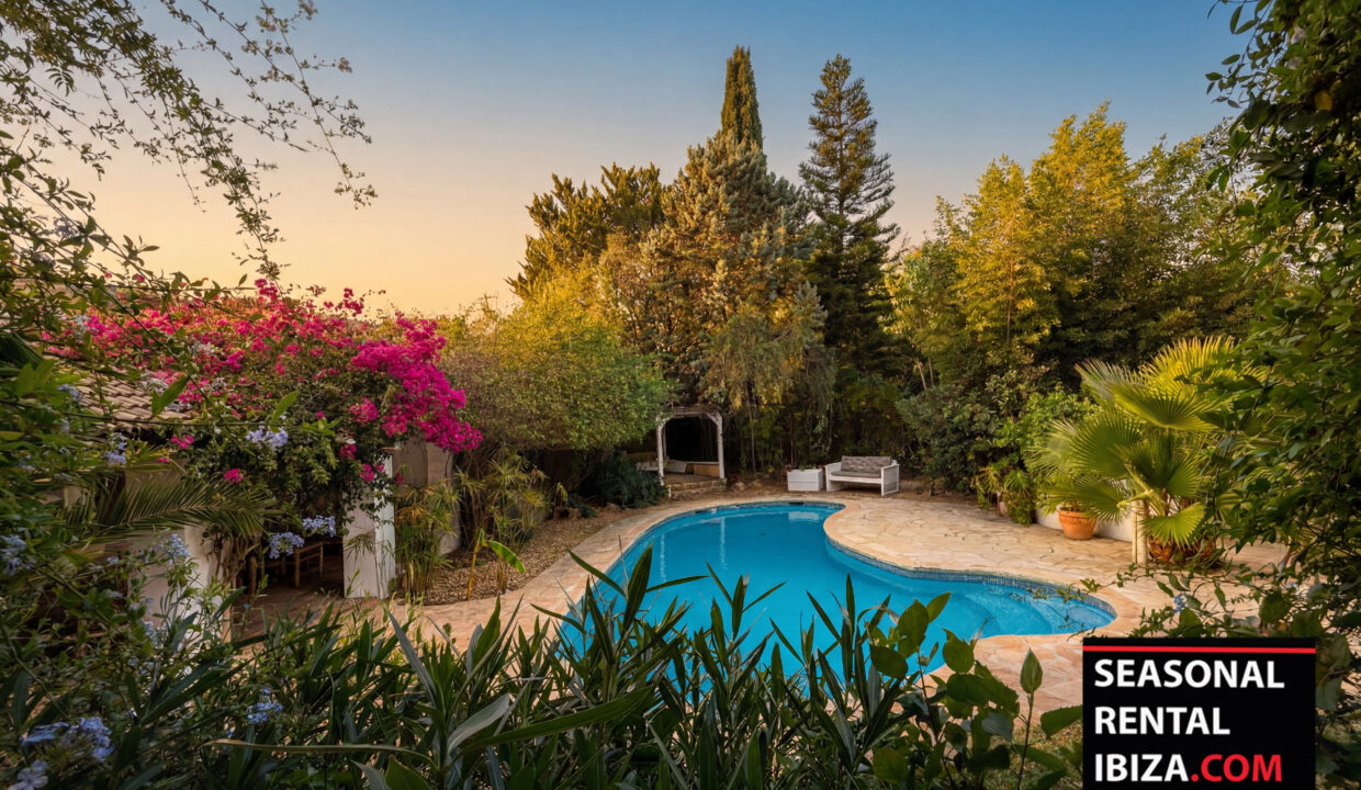 Seasonal Rental Ibiza - Villa Eden Garden